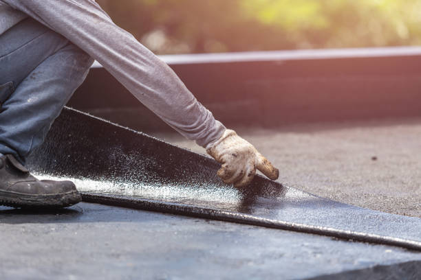 Professional Waterproofing technician working in Saranac, MI